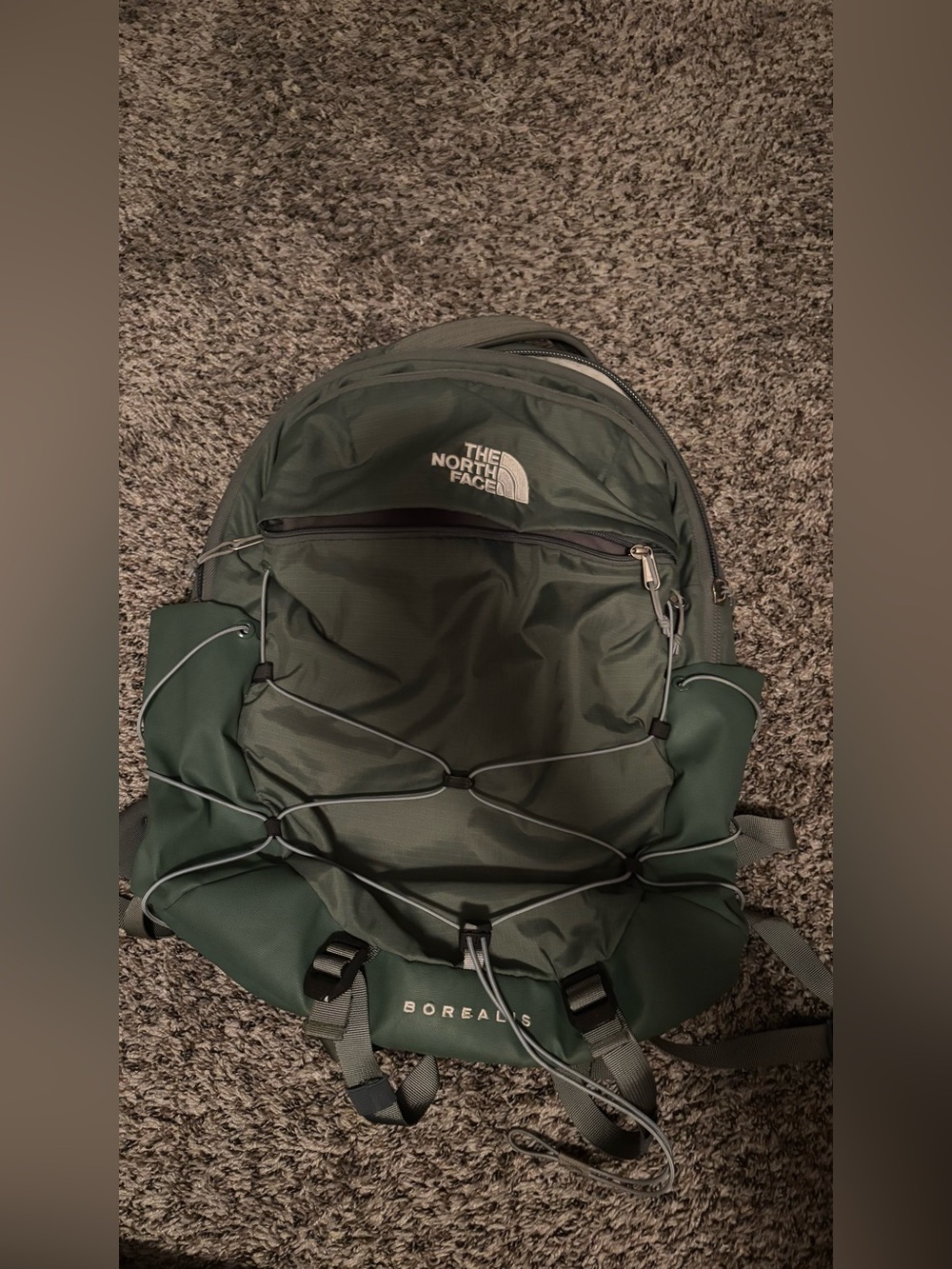 The North Face Duck Green Borealis 28L Backpack - Picture 2 of 7